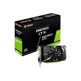 MSI GeForce GTX 1650 D6 AERO ITX OC - Carte graphique - GF GTX 1650 - 4 Go GDDR6 - ... (GEFORCE GTX 1650 D6 AERO ITX OC)_2